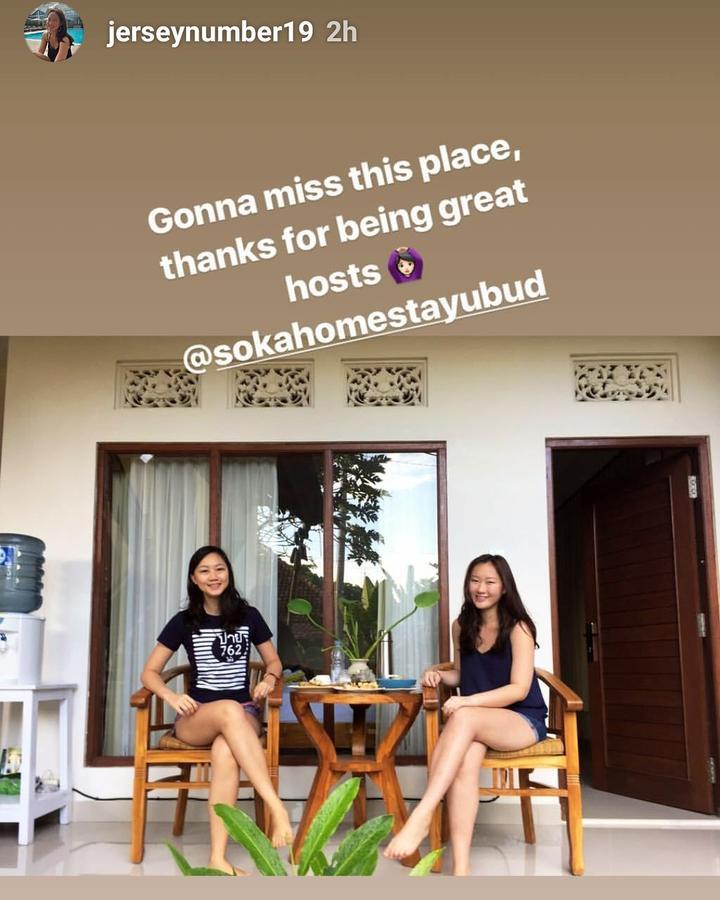 Soka Homestay Ubud Exterior foto